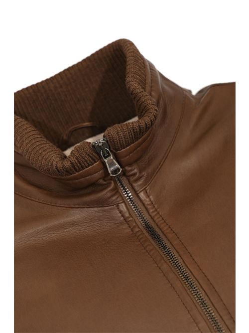 Bomber Fox in pelle BARBA NAPOLI | FOX027